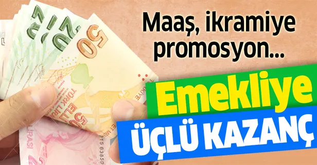 En az 1500 TL maaş, 2 bin TL ikramiye, 625 TL promosyon... SGK-SSK ve Bağkur'lu emekliye büyük kazanç! İşte tüm detaylar