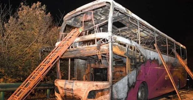 Çin’de tur otobüsünde yangın çıktı: 26 ölü, 28 yaralı