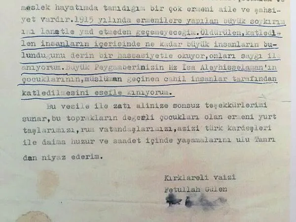 FETÖ 1965'te "sözde Ermeni soykırımını" tanımış! İşte gerçeği ortaya çıkaran o mektup-3