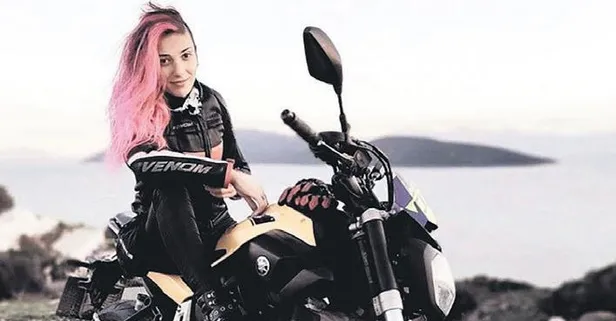 Gürcü müzisyen Nina Jheruu'nun motosiklet tutkusu sonu oldu