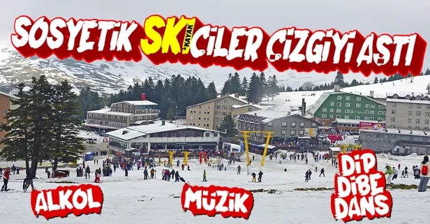 Uludağ'da 'koronavirüs' partileri tepki çekti! Tedbirler hiçe sayıldı
