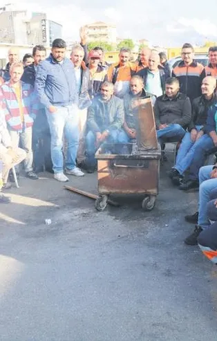 Yine CHP yine çöp! CHP'li Maltepe Belediyesi'nde temizlik işçileri eylemde sokaklar çöp içinde