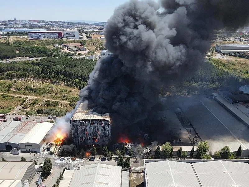 Tuzla'da fabrika yangını! Ormanlık alana sıçradı | Görgü tanığı anlattı: "10 dakikada fabrikayı sardı"-8