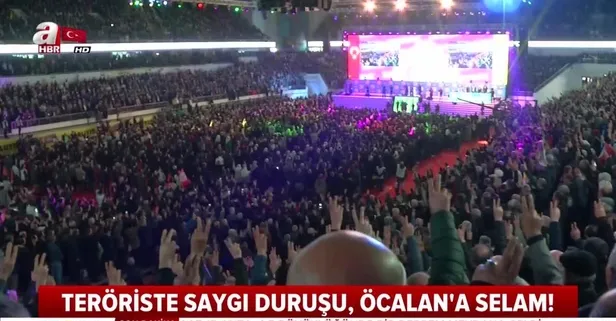 Teröristbaşına HDP desteği