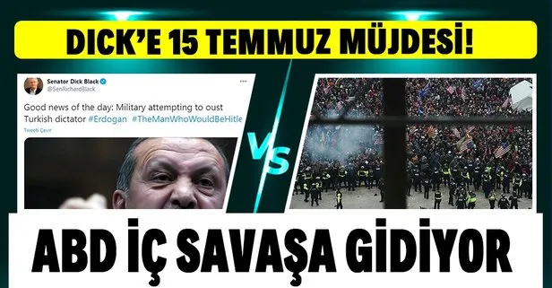 ABD iç savaşa sürüklenirken Cumhuriyetçi Senatörün 15 Temmuz'daki sözleri gündeme geldi: Ordu Türk diktatörünü devirmeye çalışıyor