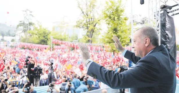 Başkan Erdoğan: Bu mücadeleyi sonuna kadar sürdüreceğiz