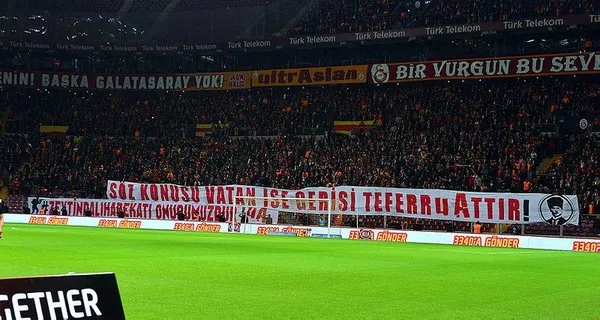 Galatasaray taraftarından Zeytin Dalı Harekatı’na destek-3