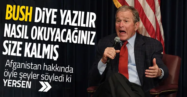 11 Eylül saldırılarının ardından ABD'nin Afganistan'a girmesi kararını veren George W. Bush yaşananlardan dolayı derin üzüntü duyuyormuş
