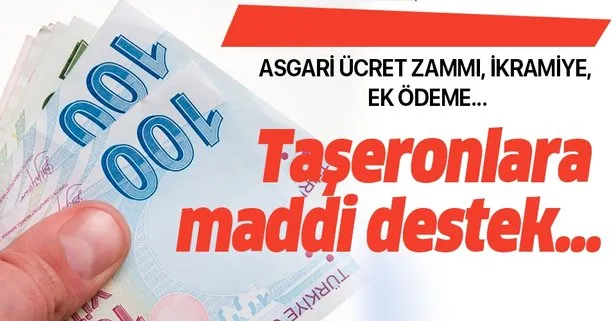 Taşerona son dakika asgari ücret zammı var mı?