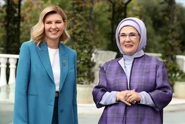 Zelenska Emine Erdoğan’a minnettar