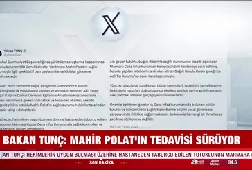 Adalet Bakanı Yılmaz Tunç'tan Mahir Polat açıklaması!