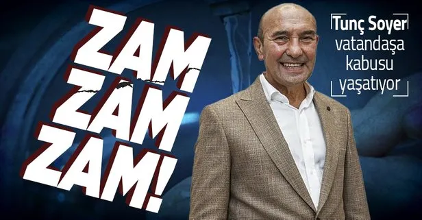 CHP’li İzmir Belediyesi vatandaşın hayatını zorlaştırmaya devam ediyor: Suya yüzde 15 zam