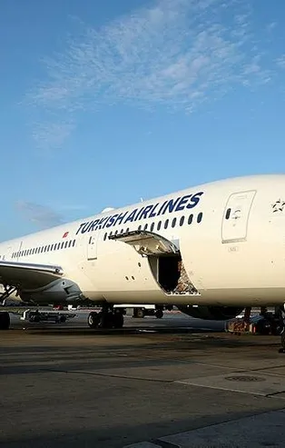 THY'nin "rüya uçağı" ABD'de