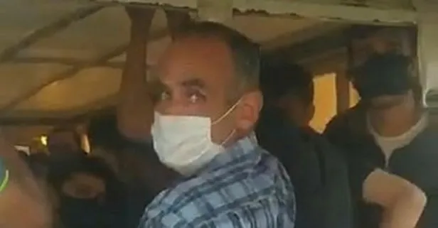 Kamyonetten tam 23 yolcu çıkarıldı