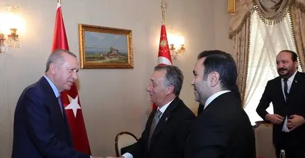 Başkan Erdoğan İstanbul'da Ahmet Nur Çebi ve yönetim kurulu üyelerini kabul etti