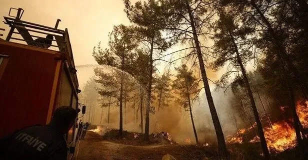 Son dakika: Marmaris’te yangına müdahale eden orman işçileri kaza yaptı: Yaralılar var