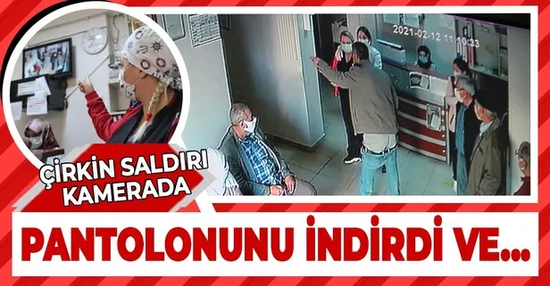 Aile Sağlığı Merkezi’nde akılalmaz olay! Pantolonunu indirdi ve...