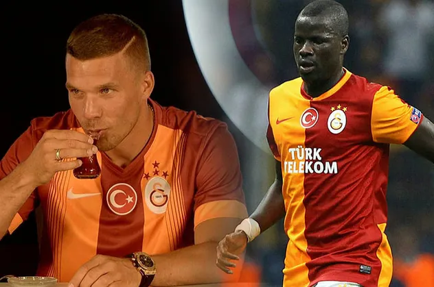 Lukas Podolski ve Emmanuel Eboue'den Fenerbahçeliler'i kızdıran paylaşım