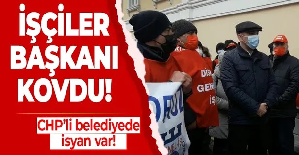 CHP’li Bakırköy Belediyesi’nde isyan var! İşçiler Başkan Bülent Kerimoğlu’nu kovdu!