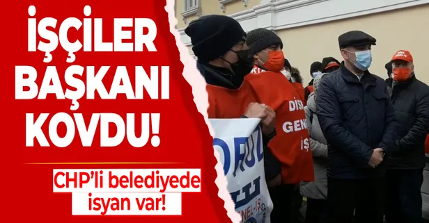 CHP'li Bakırköy Belediyesi'nde isyan var! İşçiler Başkan Bülent Kerimoğlu'nu kovdu!
