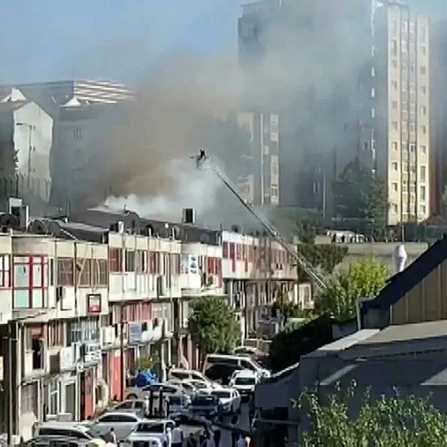 Matbaacılar Sitesi’nde yangın!