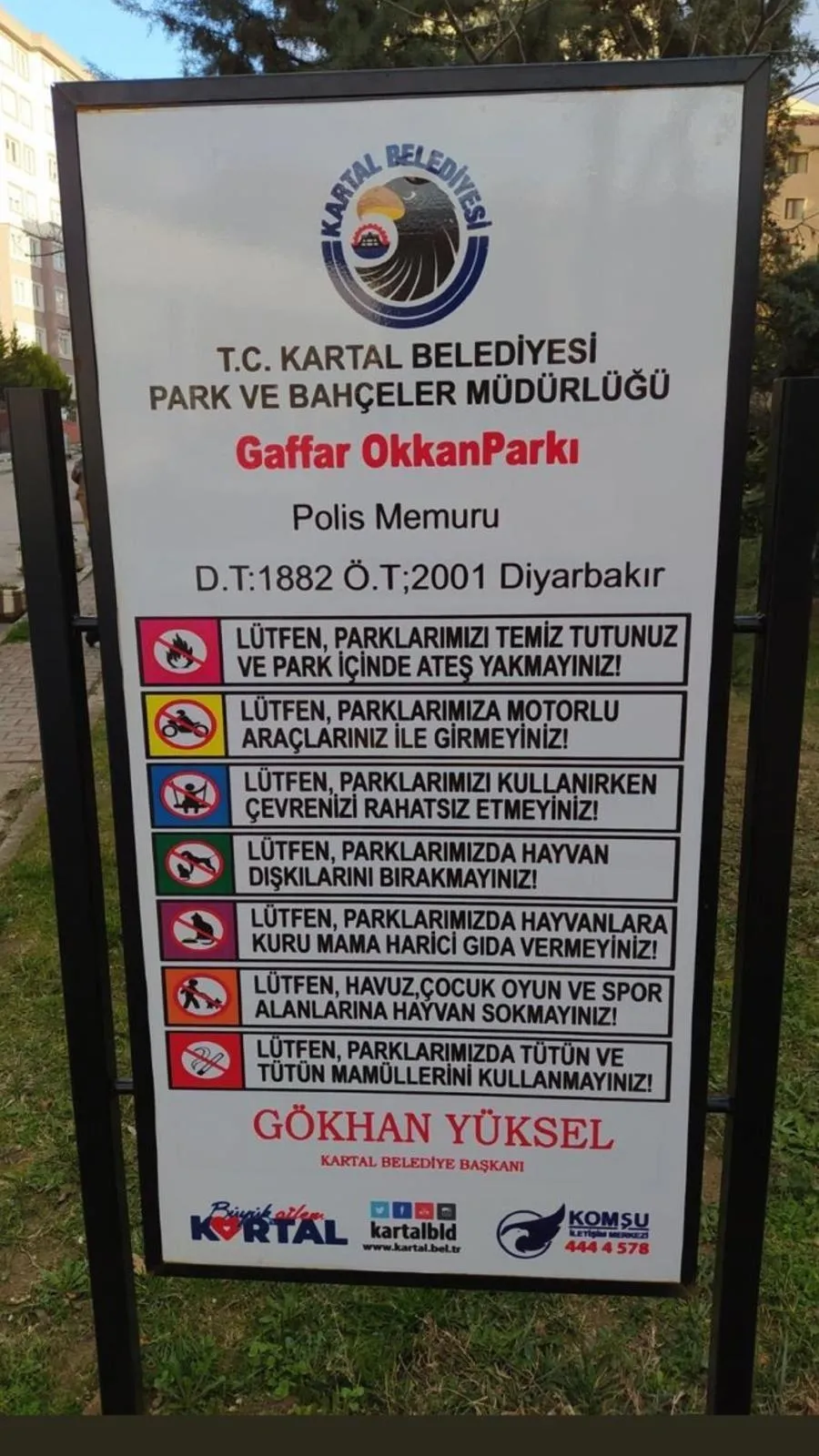 CHP'li Kartal Belediyesi'nden Şehit Gaffar Okkan'a büyük saygısızlık