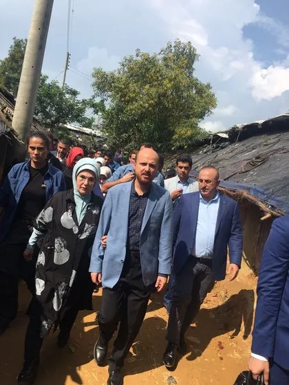 Emine Erdoğan, Arakan’lı Müslümanlarla kucaklaştı