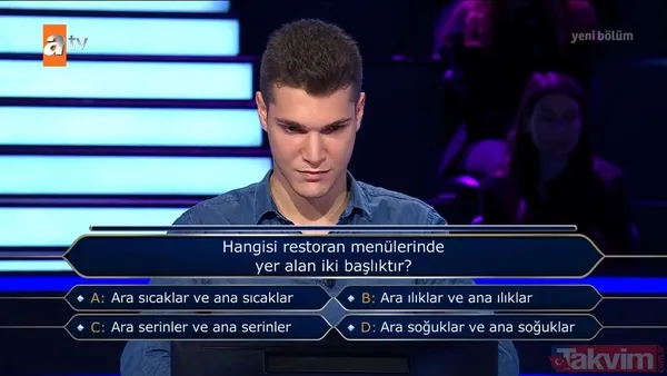 Kim Milyoner Olmak İster'e damga vuran Türkçe sorusu: Hangisi TDK sözlüklerinde tanımı olan bir ifade değildir? - 8