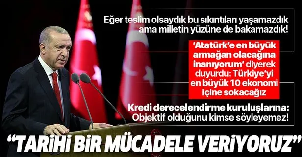 SON DAKİKA! Başkan Erdoğan’dan 10 Kasım Atatürk’ü Anma Töreninde önemli açıklamalar