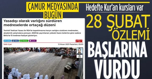 CHP’nin yayın organı Cumhuriyet gazetesinin hedefinde Kur’an kursları var! İslam dinine nefret kustular