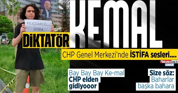 CHP’de ipler iyice koptu: Kemal Kılıçdaroğlu ve yönetime istifa çağrısı!  Kılıçdaroğlu Erdoğan’a diktatör diyor asıl diktatör kendisi