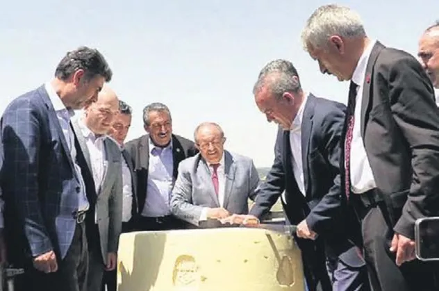 1 ton kaşar anında bitti
