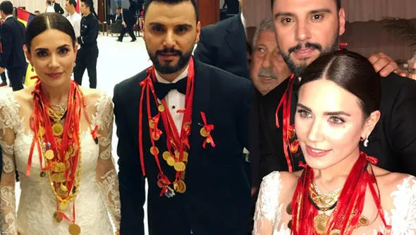 Alişan ve Buse Varol evlendi! Düğüne takılar damga vurdu!-5