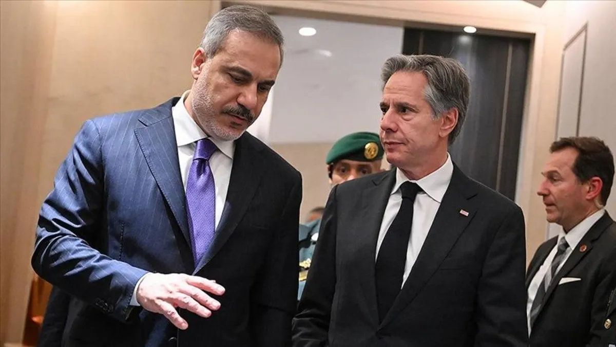 Bakan Fidan, ABD'li mevkidaşı Blinken ile görüştü: Gazze'de zaman kaybetmeden ateşkes ilan edilmeli