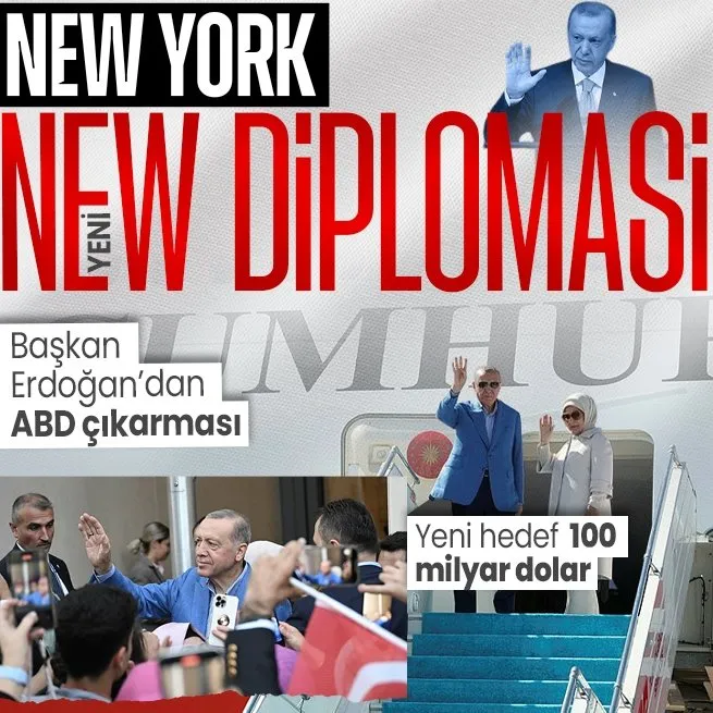 Başkan Erdoğandan ABD çıkarması! New Yorkta sevgi gösterileriyle karşılandı: BM 78. Genel Kuruluna katılacak temaslarda bulunacak