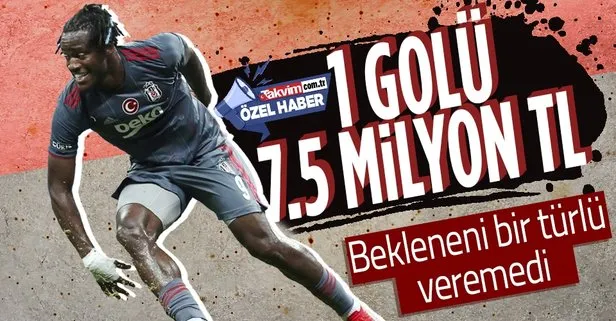 Beşiktaş taraftarını çileden çıkarttı! Michy Batshuayi’nin Beşiktaş’a 1 gol için maliyeti 7.5 milyon TL