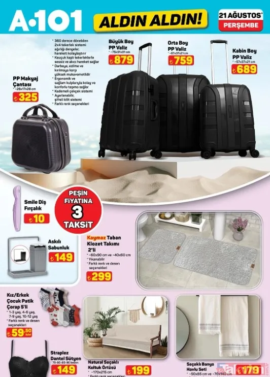 A101 21 Ağustos 2025 aktüel ürünler kataloğu: Halı ve koltuk yıkama makinesi geliyor! - 6