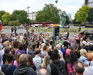 Dünyanın en sıra dışı protestosu!