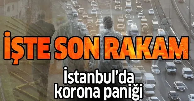 Son dakika:  İstanbul trafiğinde koronavirüs kaçışı yoğunluğu! Toplu ulaşım kullanımı azaldı
