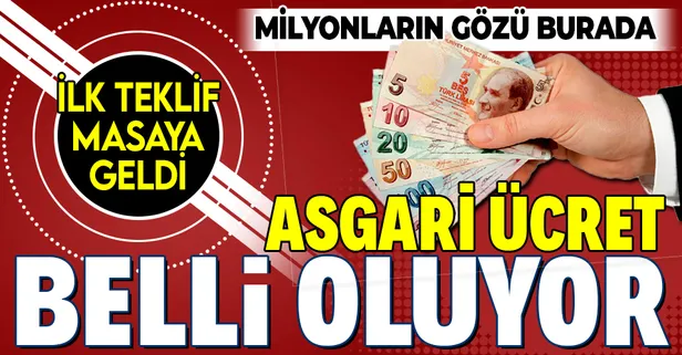 Son dakika: Asgari ücrette üçüncü toplantı: TÜİK 2 bin 792 lira asgari ücret önerdi