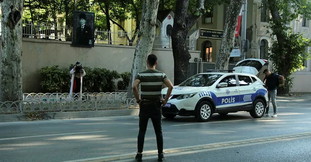 Dolmabahçe'de şüpheli kadın alarmı