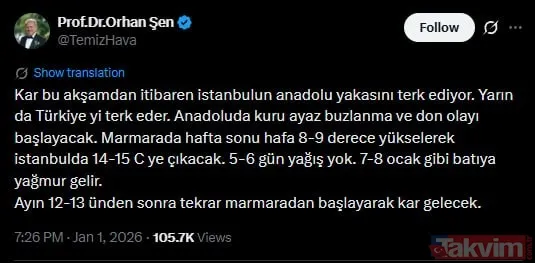 Termometreler şaştı! Mont bot ne varsa çıksın: İstanbul'da beyaz alarm aktif! İşte il il yurtta hava raporu - 6