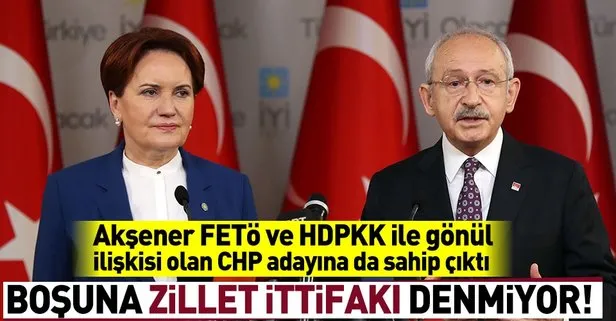 Akşener, HDPKK destekçisi Soyer’e sahip çıktı