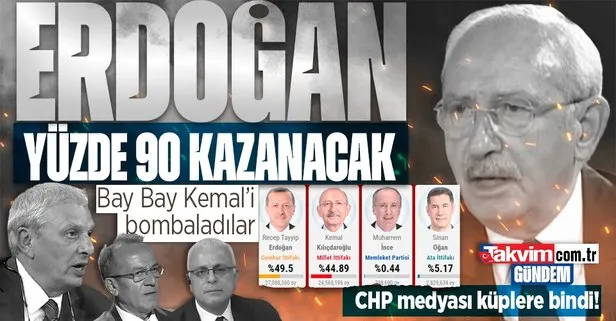 CHP medyasında Erdoğan ikinci turda %90 kazanacak’ yorumları! Merdan Yanardağ’dan Kılıçdaroğlu’na tepki