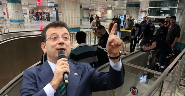 İstanbul'da sistem kilitlendi İmamoğlu 'yürütemiyor' | Metrolarda 'merdiven' kaosu... Dün arıza bugün yangın