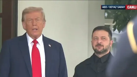 Trump Beyaz Saray’da Zelenskiy’i karşıladı