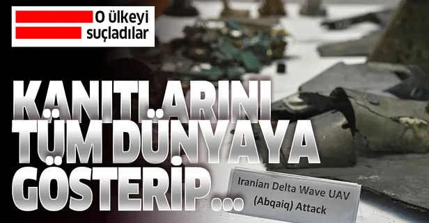 Suudiler saldırın kanıtlarını gösterip İran'ı suçladı