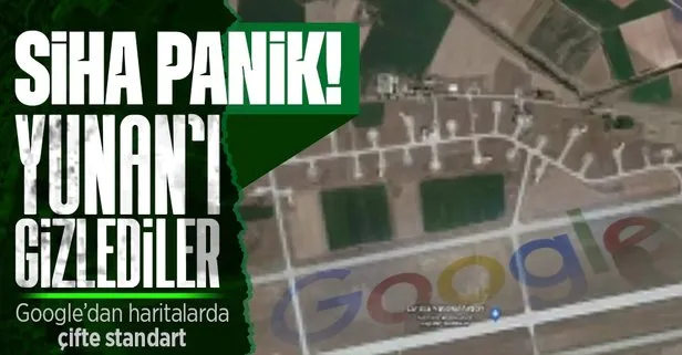 Google’dan haritalarda çifte standart! Yunanistan'ı gizledi, Türk askeri üssünü ifşa etti
