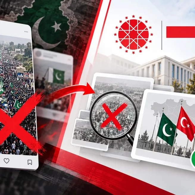 Pakistan sokağa döküldü iddiasına yalanlama