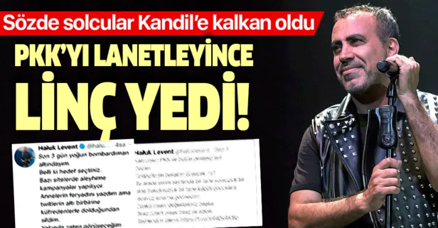 Şarkıcı Haluk Levent PKK'yı lanetleyip HDP mağduru annelere destek verdiği için linç edildi!